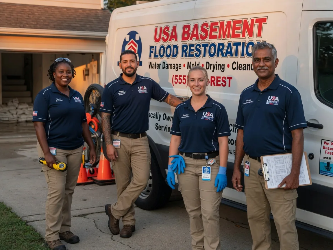 Basement Flood Cleanup company in Elm Mott, TX