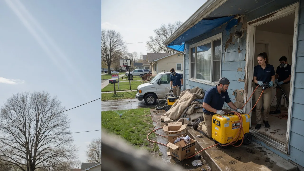 Basement Flood Cleanup in Elm Mott, TX near me